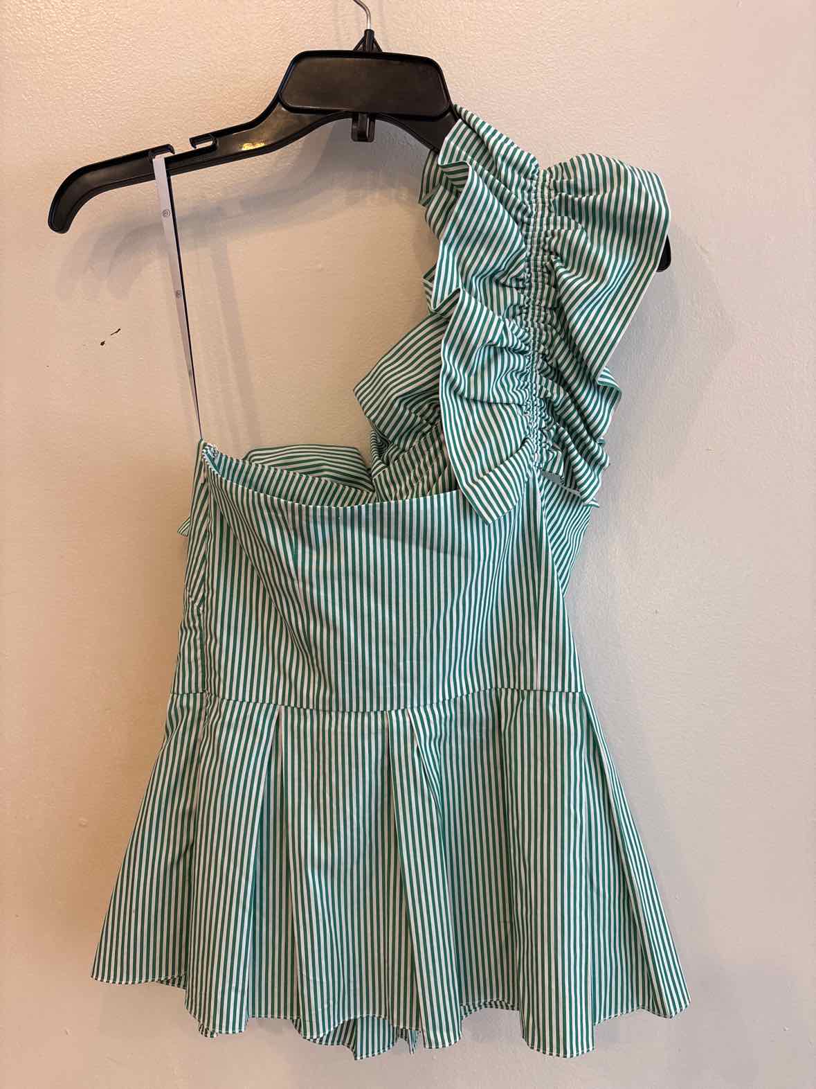 Pearl Green and White Size 2 Shirt