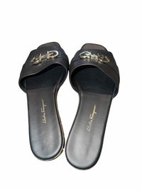Salvatore Ferragamo Black Size 8 1/2 Sandals