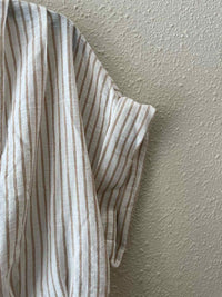 Max Studio White and Tan Size S Shirt