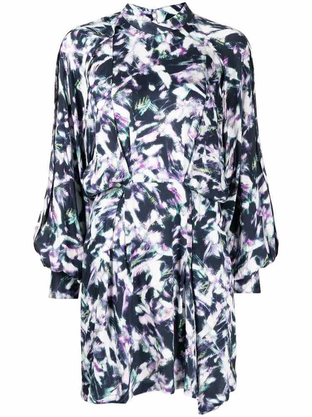 IRO Blue Multi Size 34 Dress