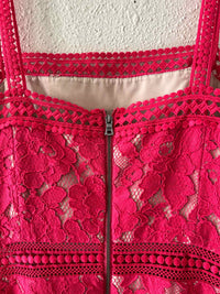 alice + olivia Hot Pink Size 8 Dress