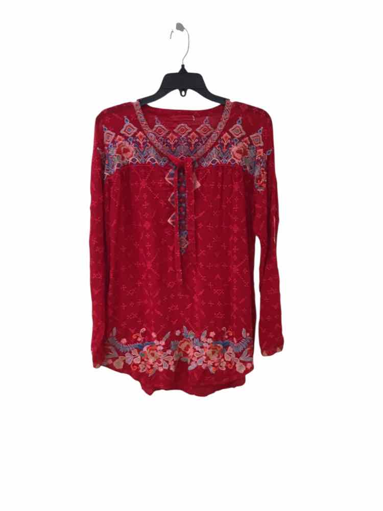 Johnny Was Red Size S Shirt