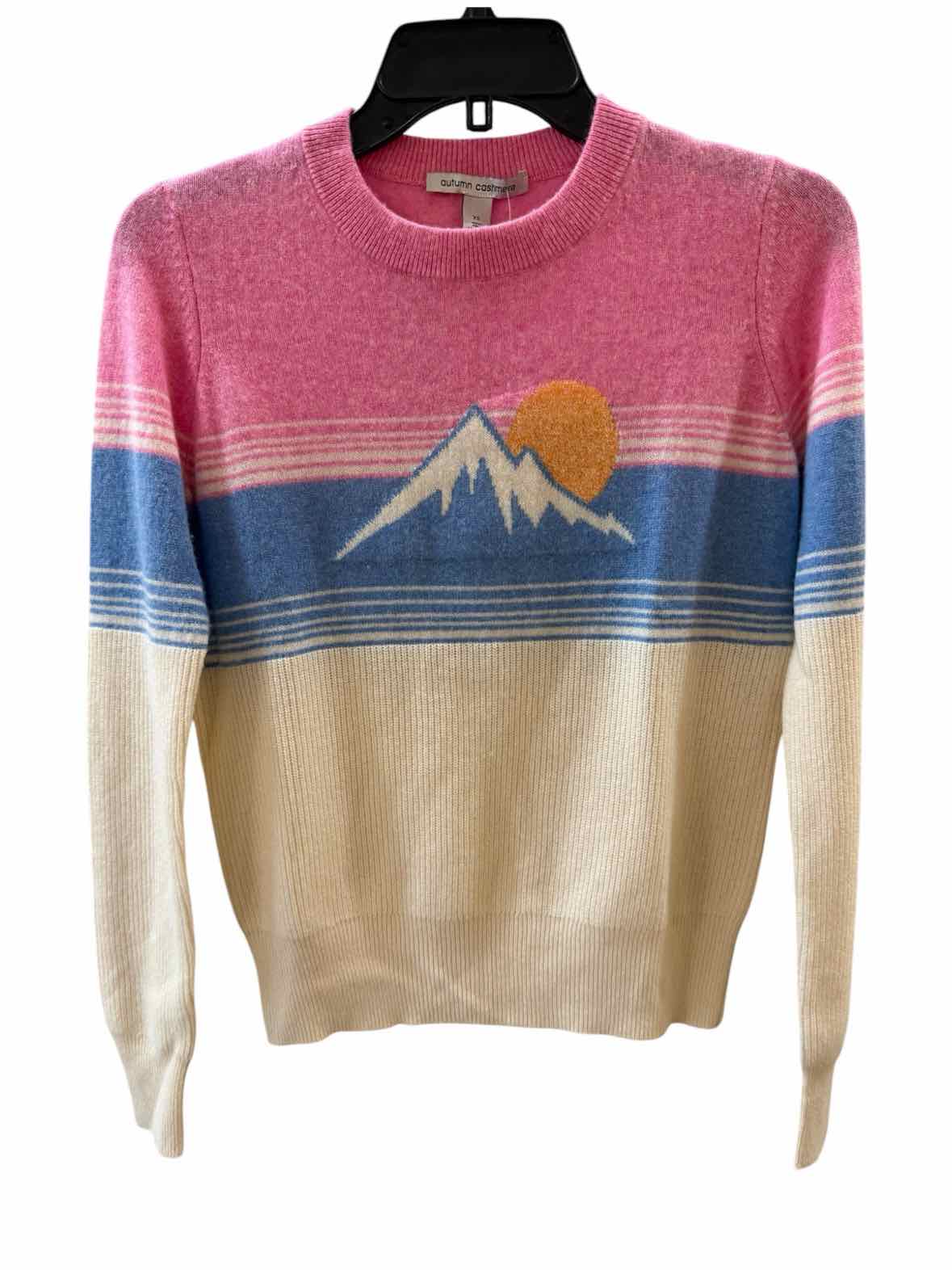Autumn Cashmere Cream,pink,blue Size XS Sweater