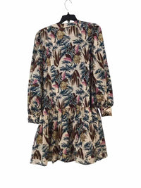 ULLA JOHNSON Beige & green Size 10 Dress
