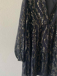 Lilly Pulitzer Black and Gold Size XS Dress