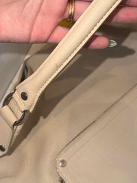 Longchamp Cream Handbag