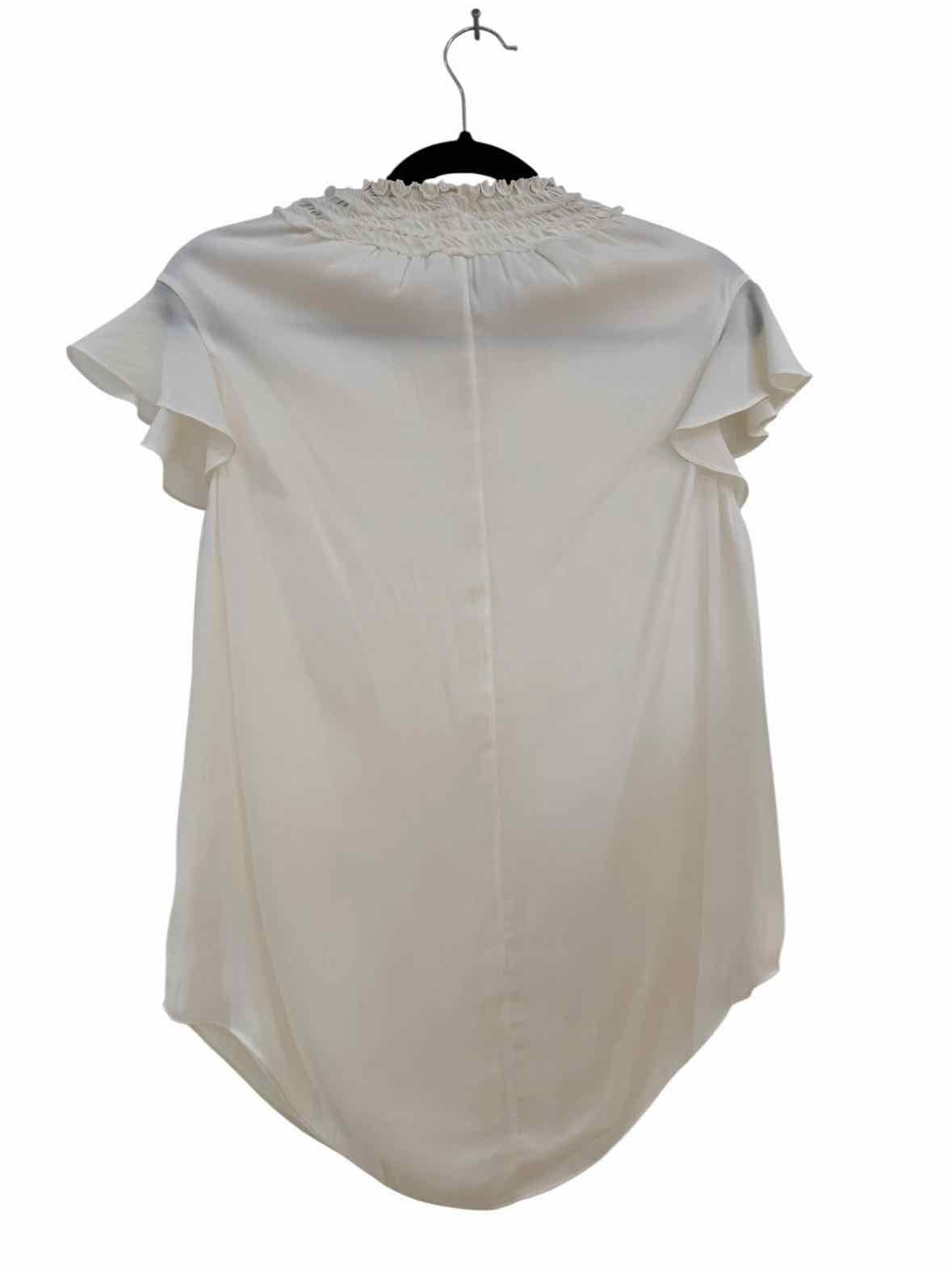 Halston Heritage Cream Size 2 Shirt