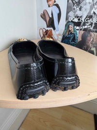 Louis Vuitton Black and Gold Size 37 Shoes