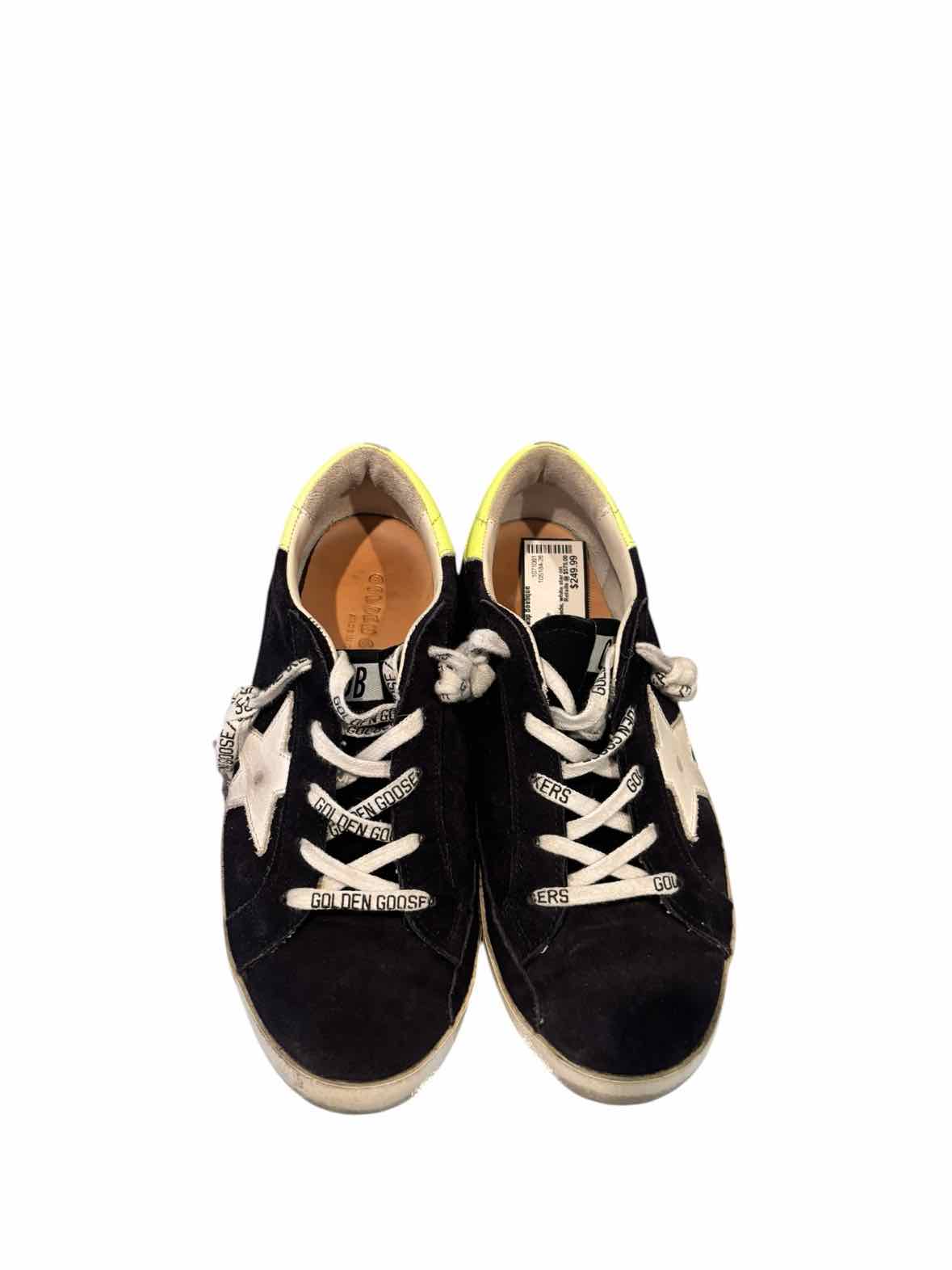 Golden Goose Navy/Black Size 37 Shoes