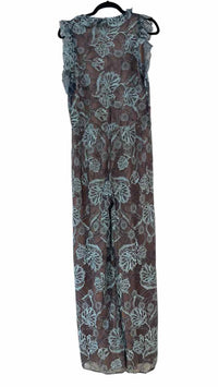 Alexis Blue and Beige Size L Jumper