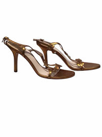Christian Dior Gold Size 37.5 Shoes