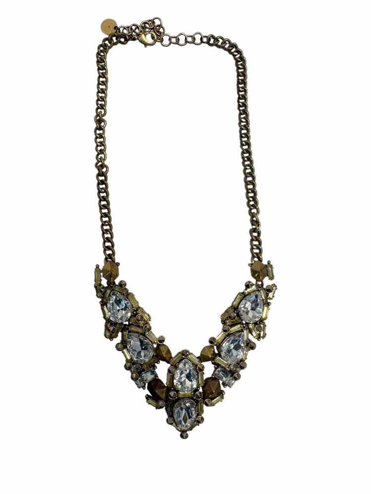 Stella and Dot Gold and Clear Jewelry