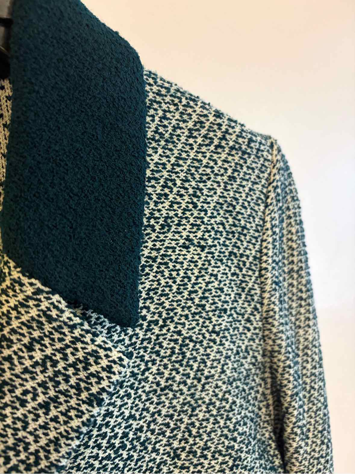 St John Collection by Marie Gray Green multi Size 6 Blazer