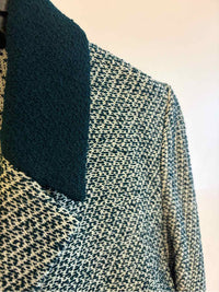 St John Collection by Marie Gray Green multi Size 6 Blazer