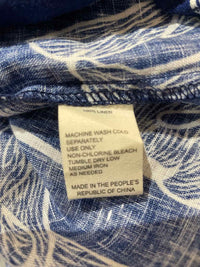 Trovata Navy and White Size S Shirt