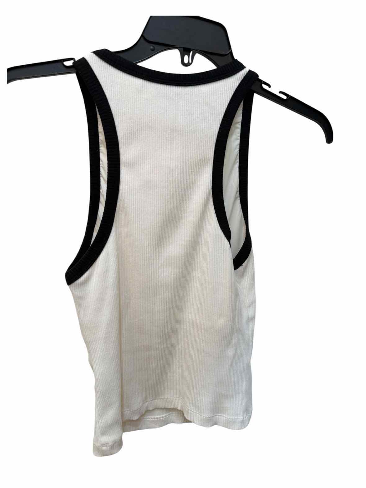 alice + olivia White and black Size XS Tank Top