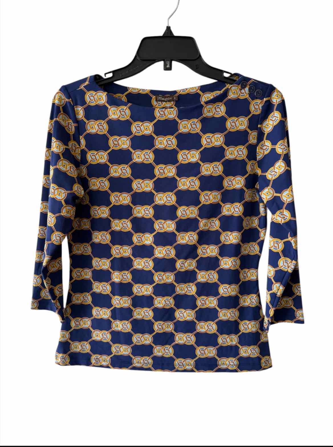 J McLaughlin navy multi Size S Shirt