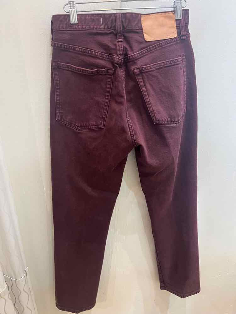 rag & bone Burgundy Size 25 Jeans