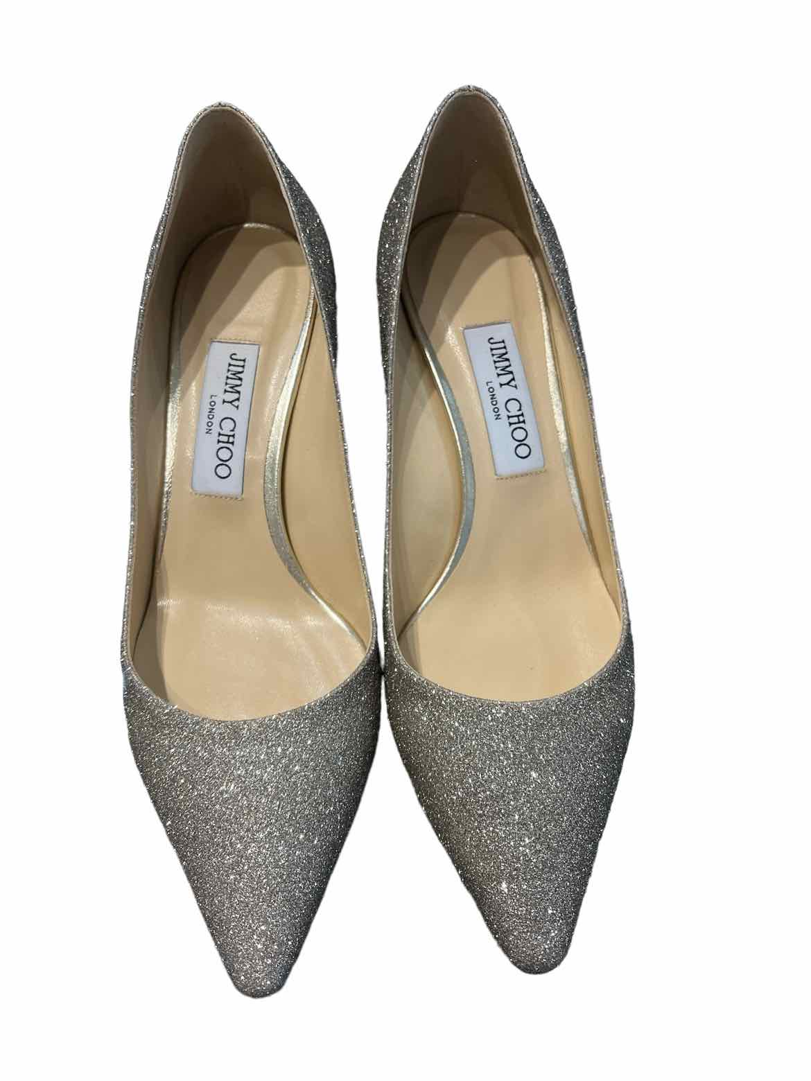 Jimmy Choo Romy 60 Silver Size 39 Shoes – Swap Boutique