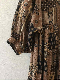 GiGiO USA Brown and black Size S Dress