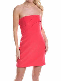 Halston Coral Size 2 Dress