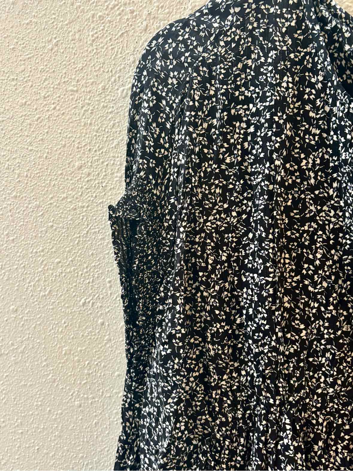 Free People Black and white Size S Dress