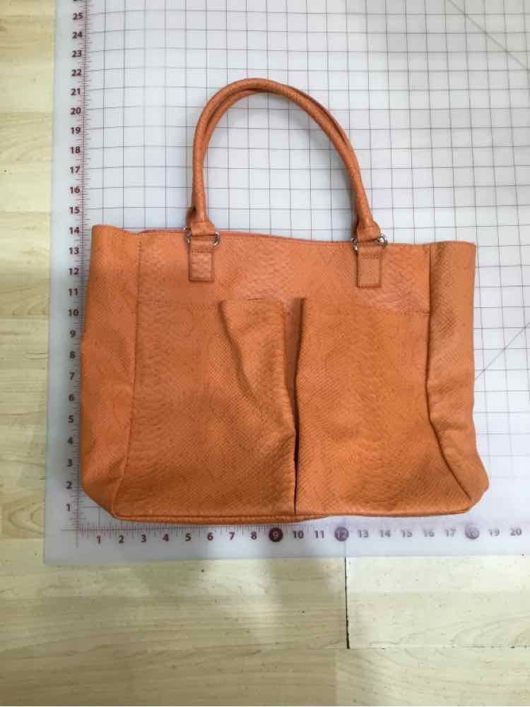 Neiman Marcus Orange Handbag