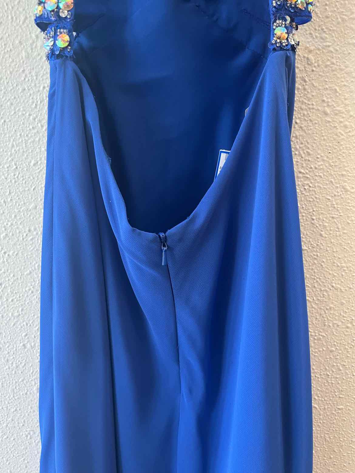 Faviana Blue Size 0 Gown/Evening Wear