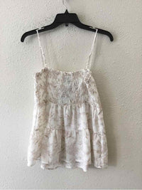 Paper Crane White and Tan Size L Shirt