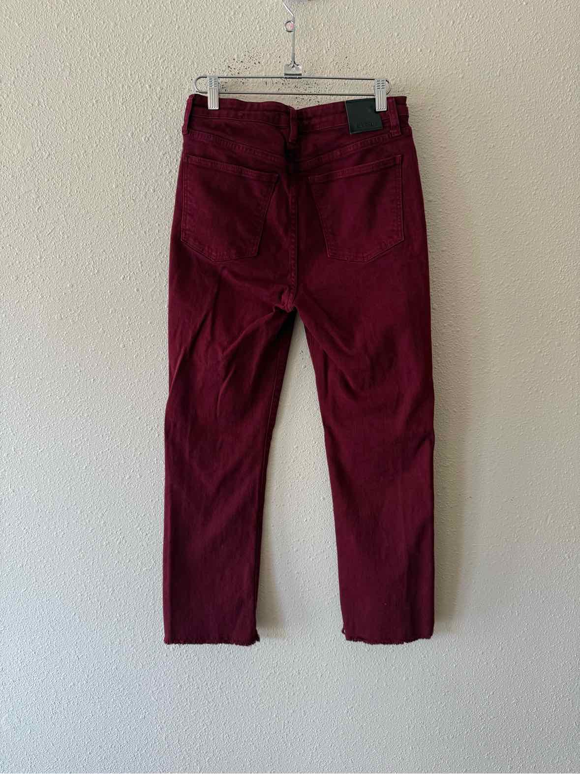 Simkhai Burgundy Size 29 Jeans