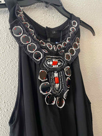 Anna Rita N Black Multi Size 46 Dress