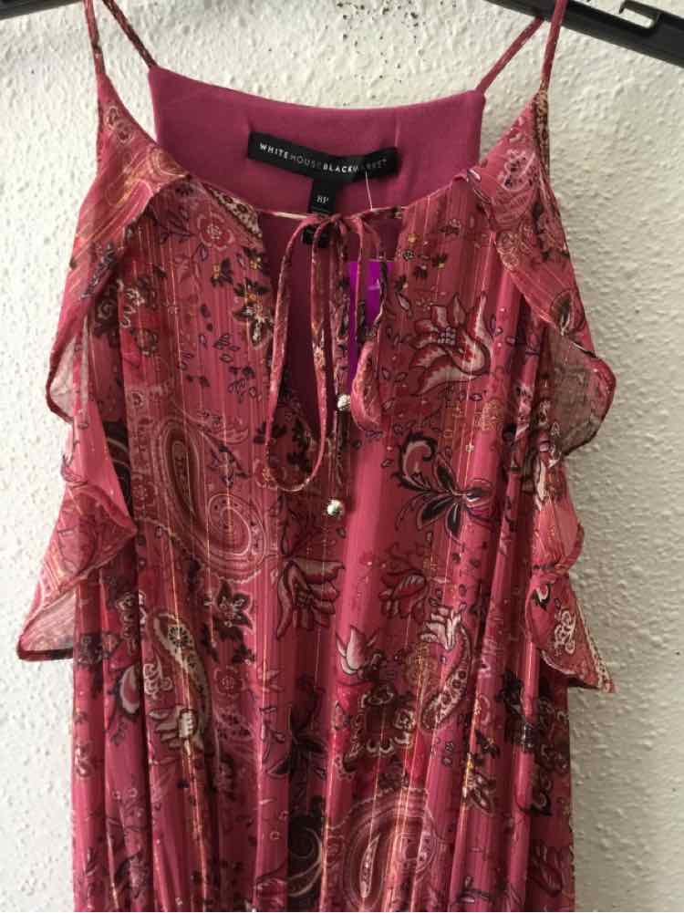 White House Blk Mkt Raspberry Size 8P Dress