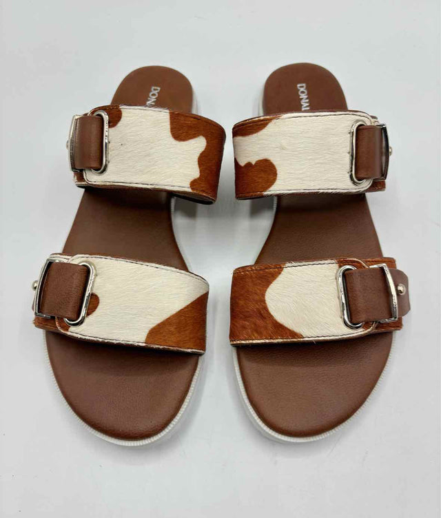 Donald J. Pliner brown and white Size 8 Shoes