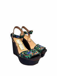 Tory Burch navy multi Size 8.5 Sandals