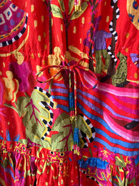 farm rio Red multi Size S Dress