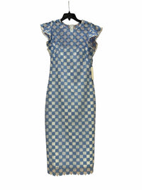 Shoshanna light blue and white Size 4 Dress
