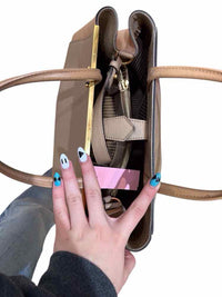 Fendi 2jours Elite Tote Beige Handbag