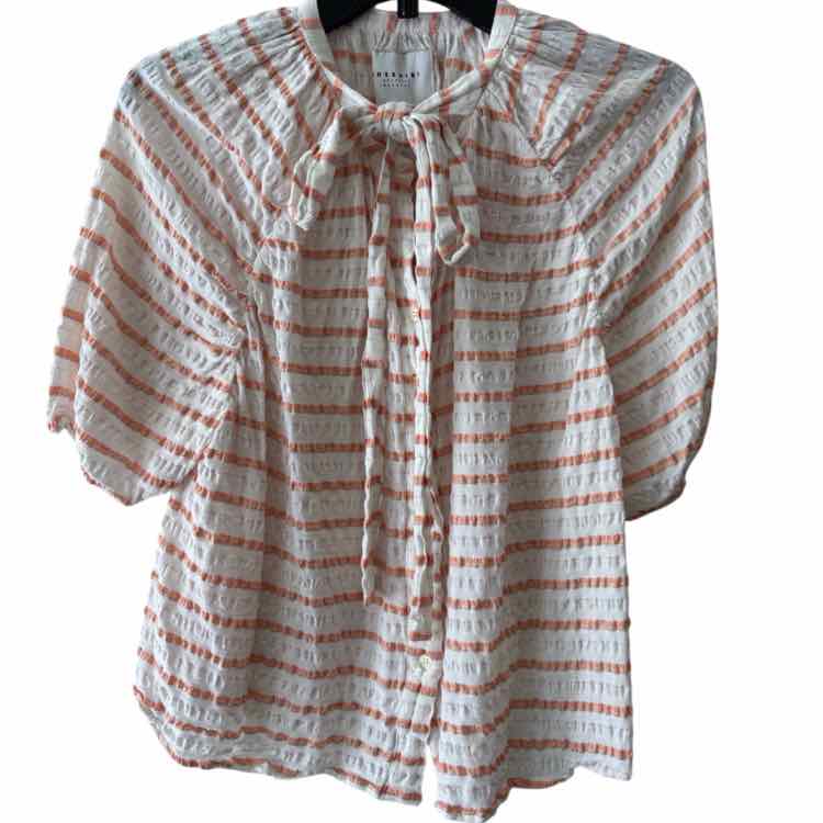 The Shirt White and Orange Size S Shirt
