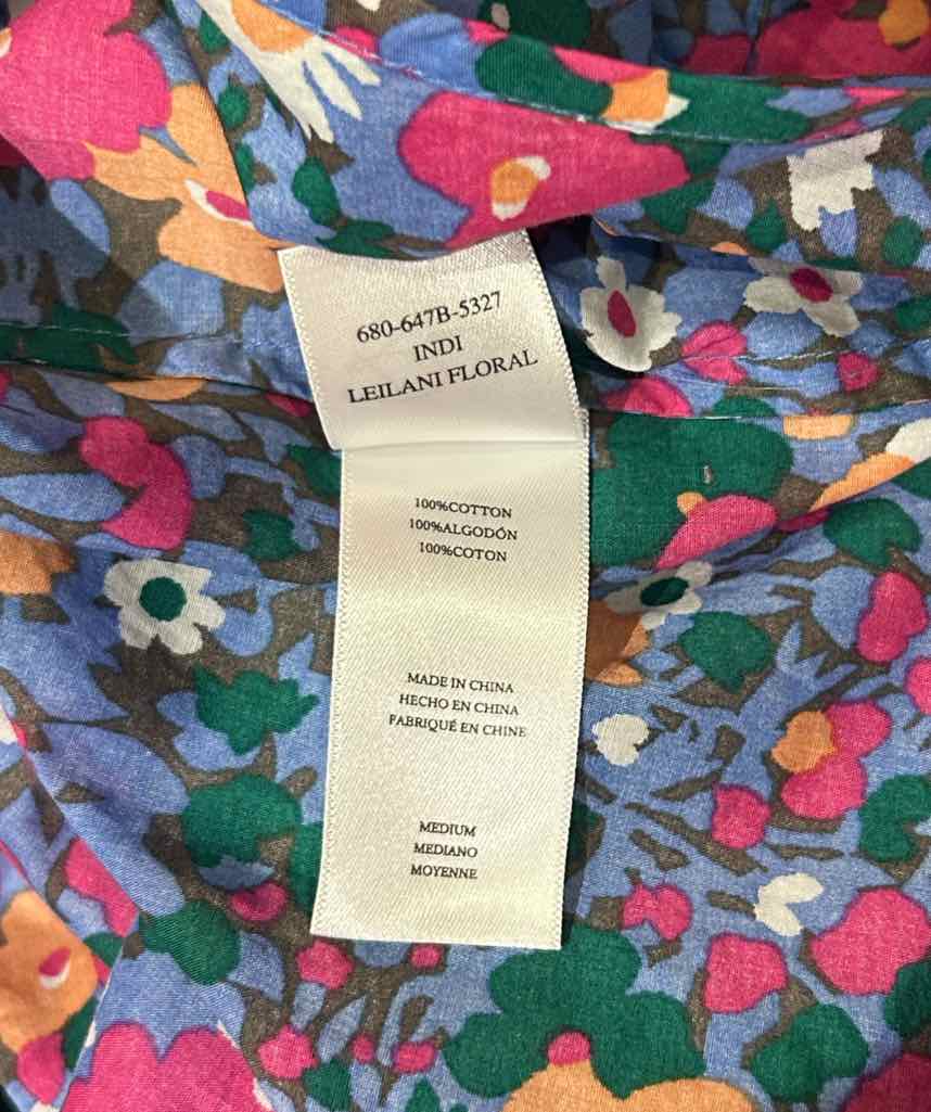 Rails Blue Multi Size M Shirt