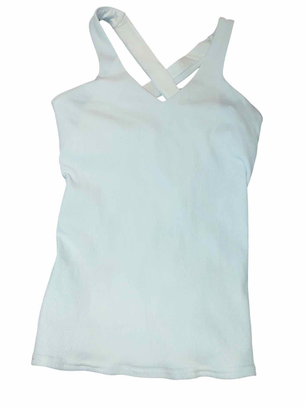 Alo White Size S Tank Top