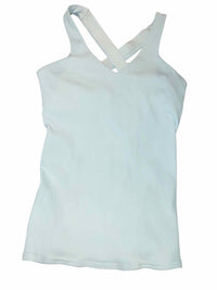 Alo White Size S Tank Top