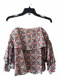 Caroline Constas White Multi Size M Shirt