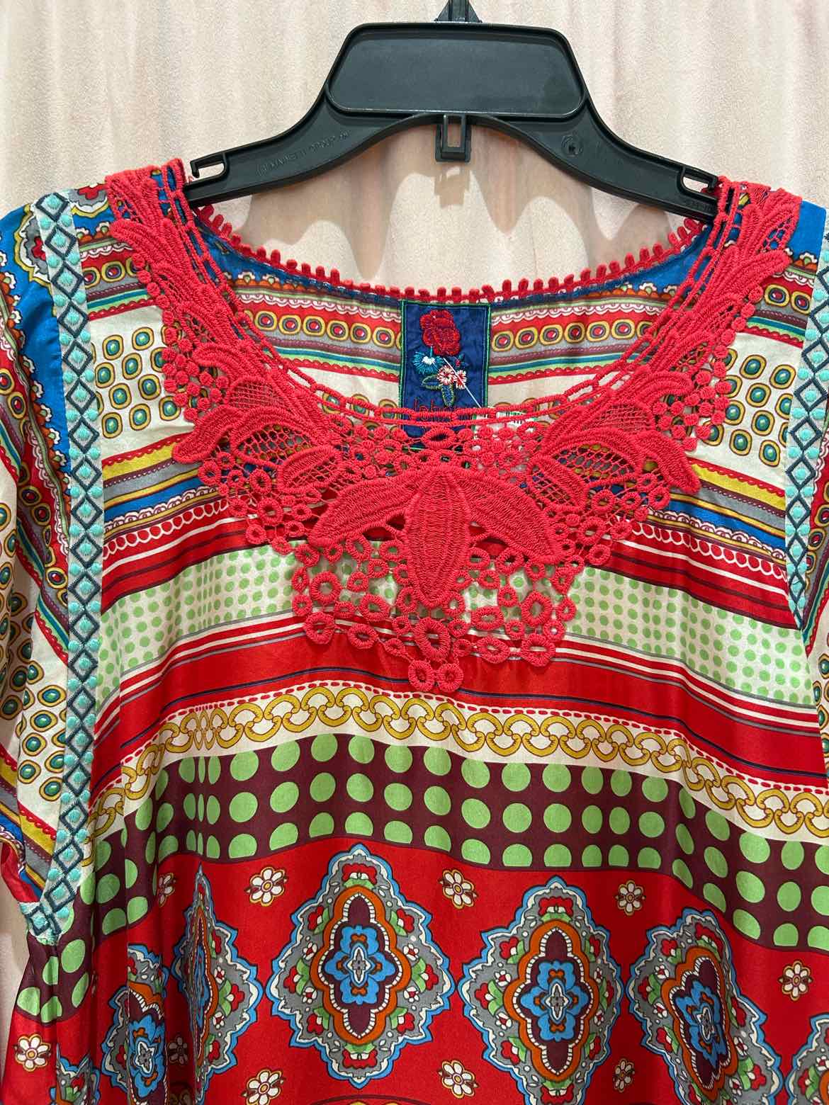 Johnny Was Red multi Size S Shirt