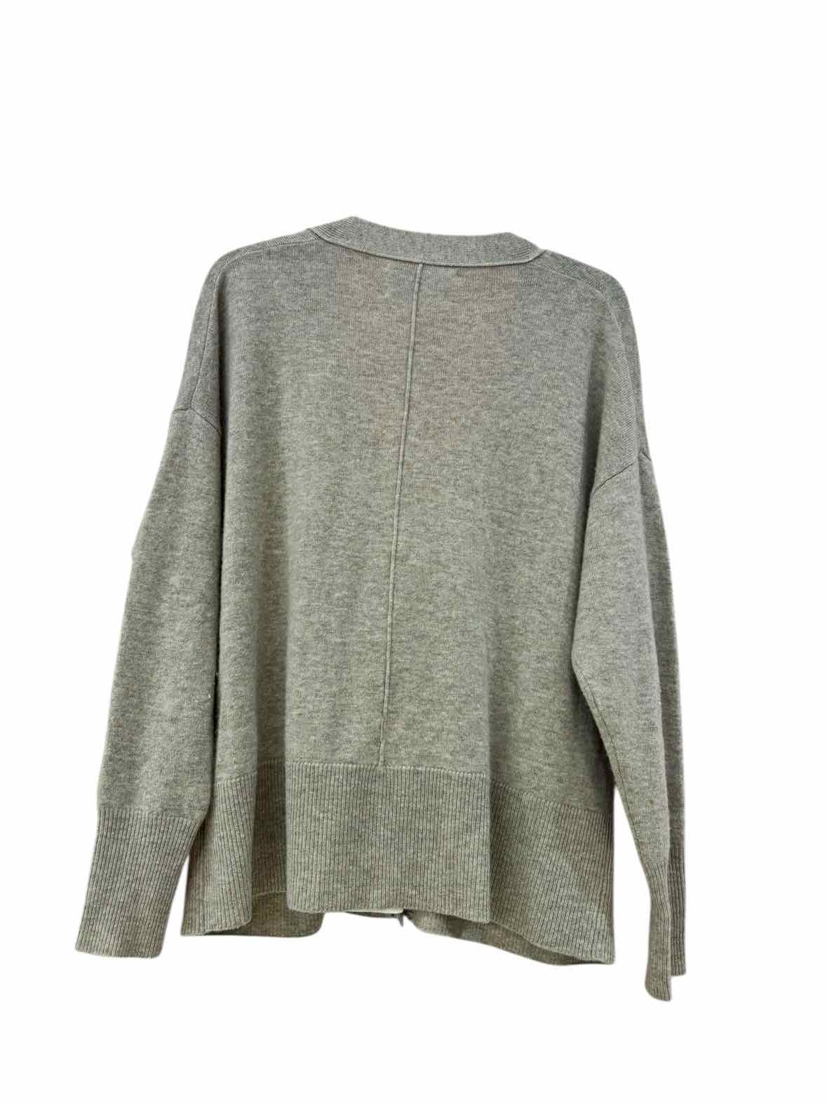 Brochu Walker Gray and white Size S Cardigan