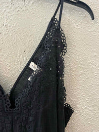 Rebecca Taylor Black Size 4 Romper