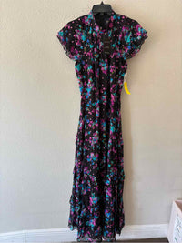 Shoshanna Black Multi Size 6 Dress