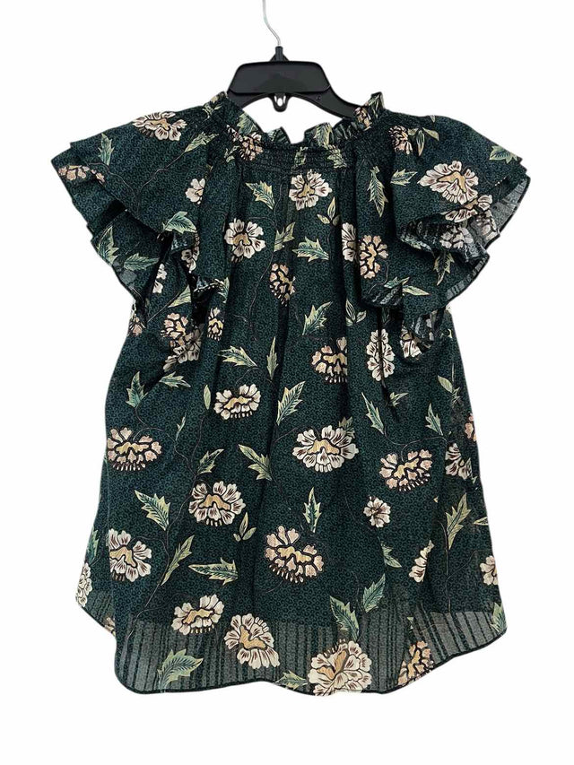 ULLA JOHNSON Navy Blue Size 0 Shirt