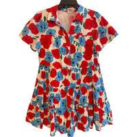 Joy Joy White Multi Size L Dress