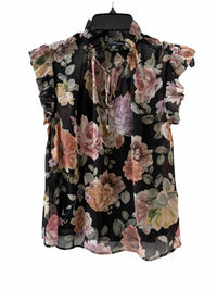 Rachel Zoe Black Multi Size XS Shirt