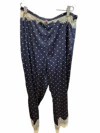 For Love & Lemons Navy Blue & White Size M Pants